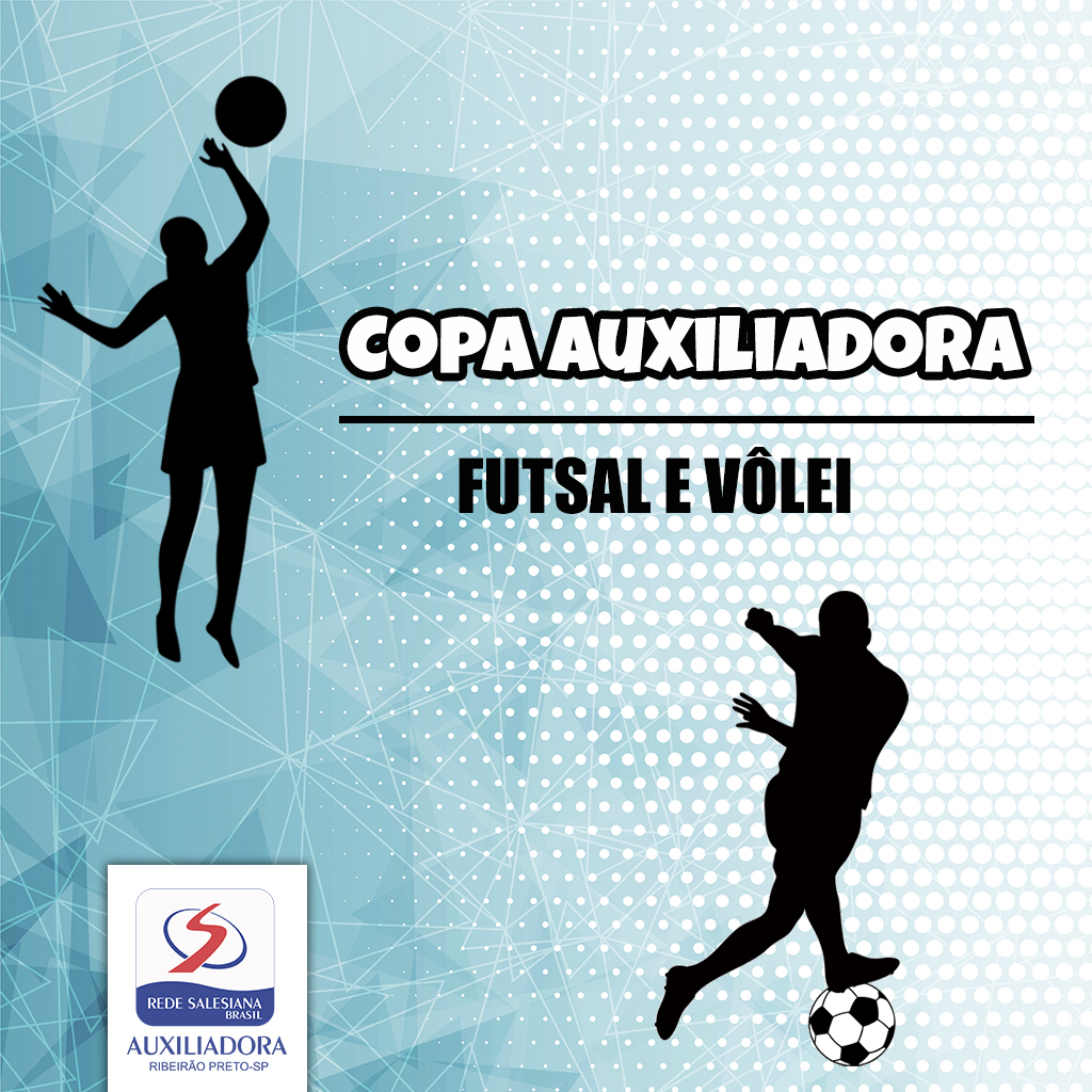 Copa Auxiliadora de Vôlei e Futsal começa nesta sexta-feira