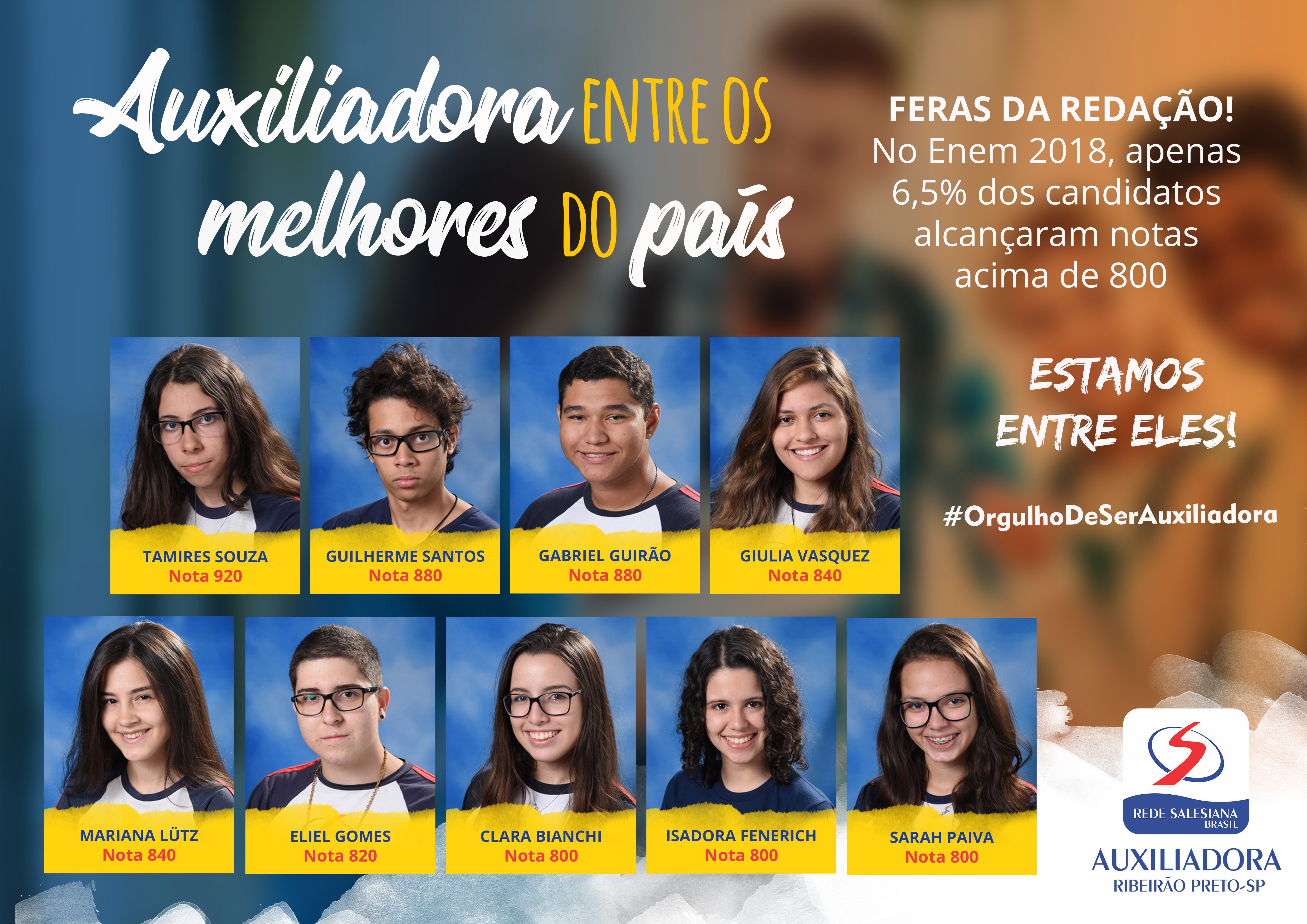 Auxiliadora entre os melhores do país