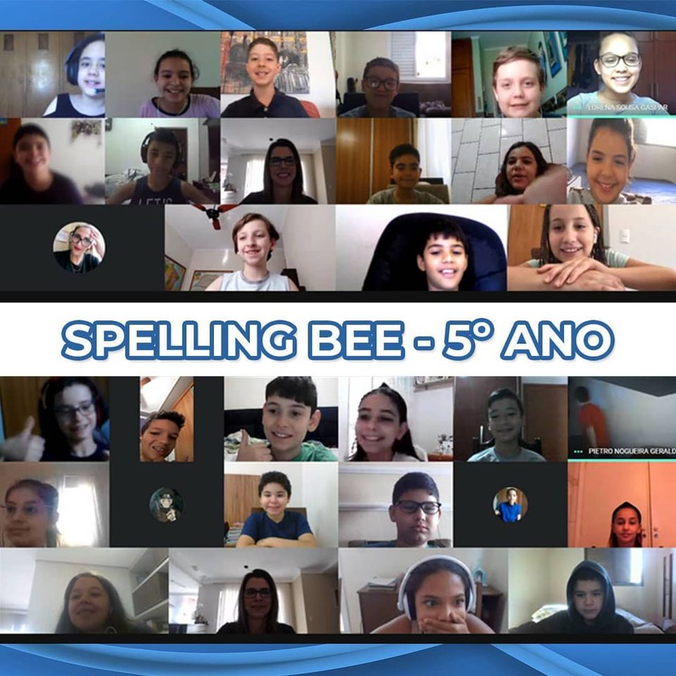 Turmas dos 4ºs e 5ºs promovem Concurso de Soletração