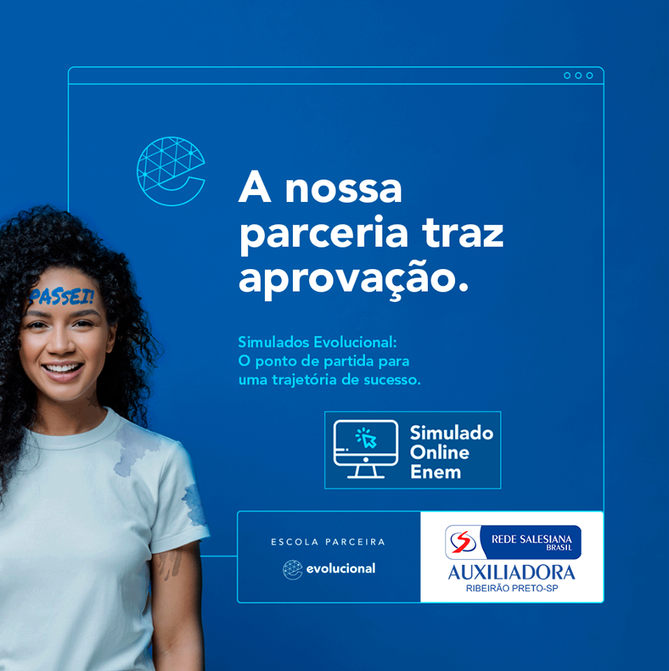 Parceria com a Evolucional auxilia na preparação para os vestibulares